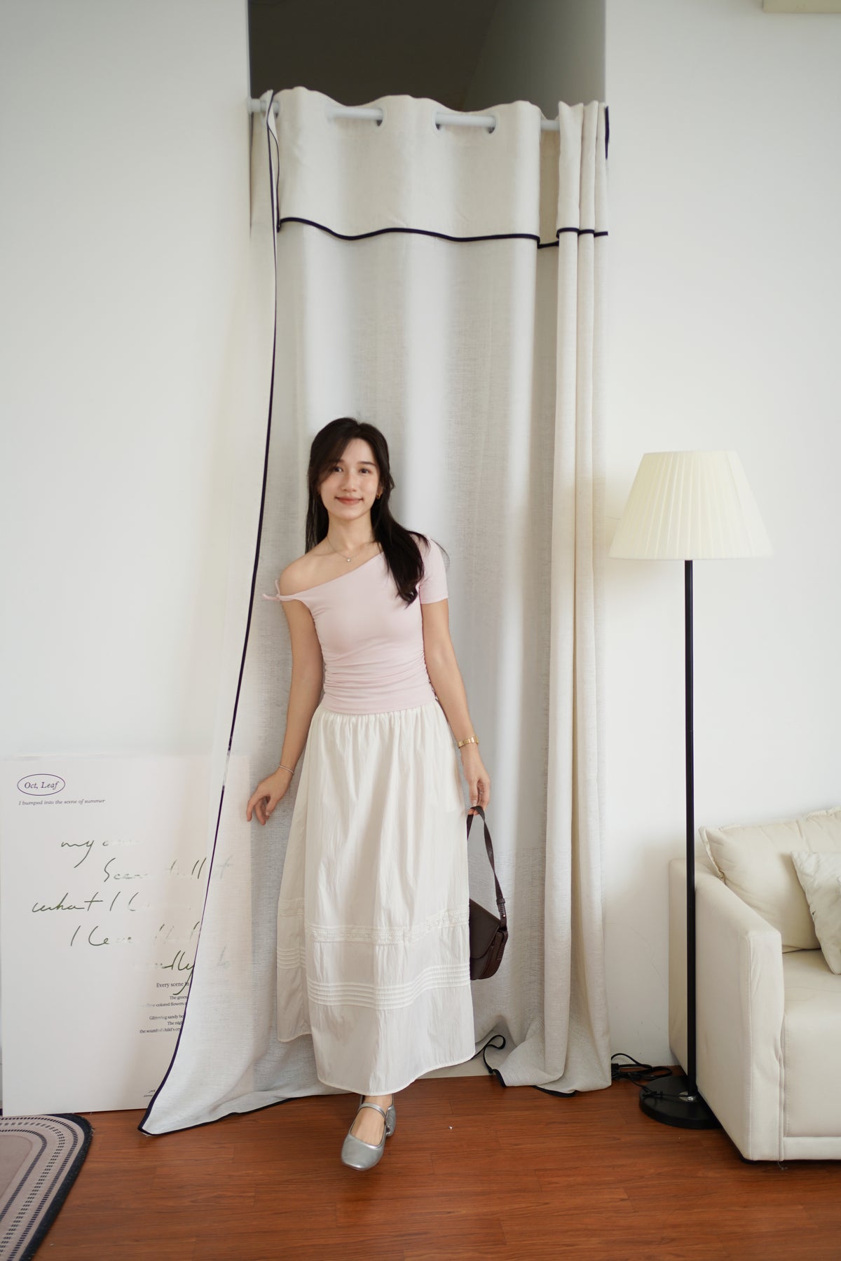 Moniss Oblique Padded Top - LovelyMadness Clothing Malaysia
