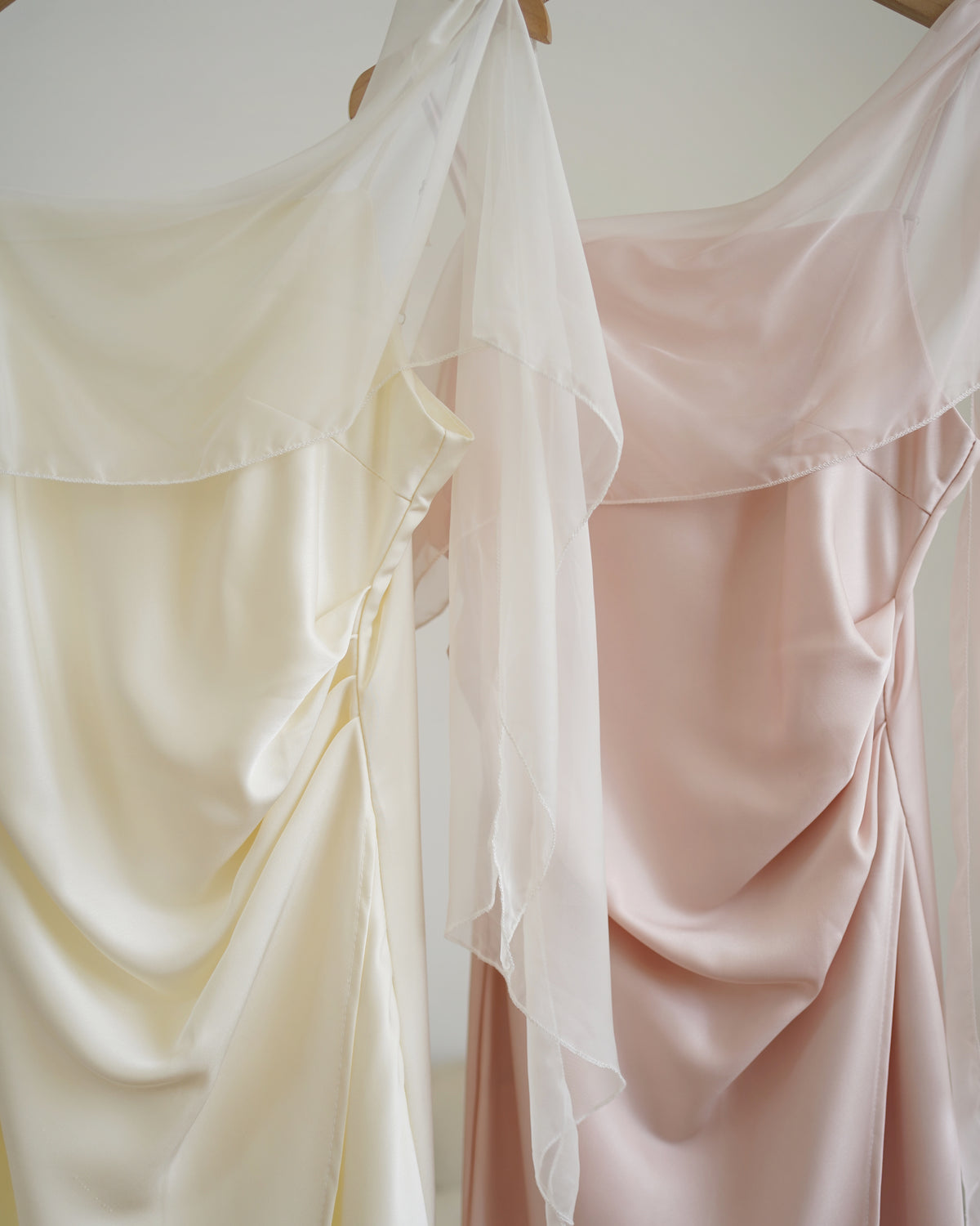 Roselia Satin Mesh Dress