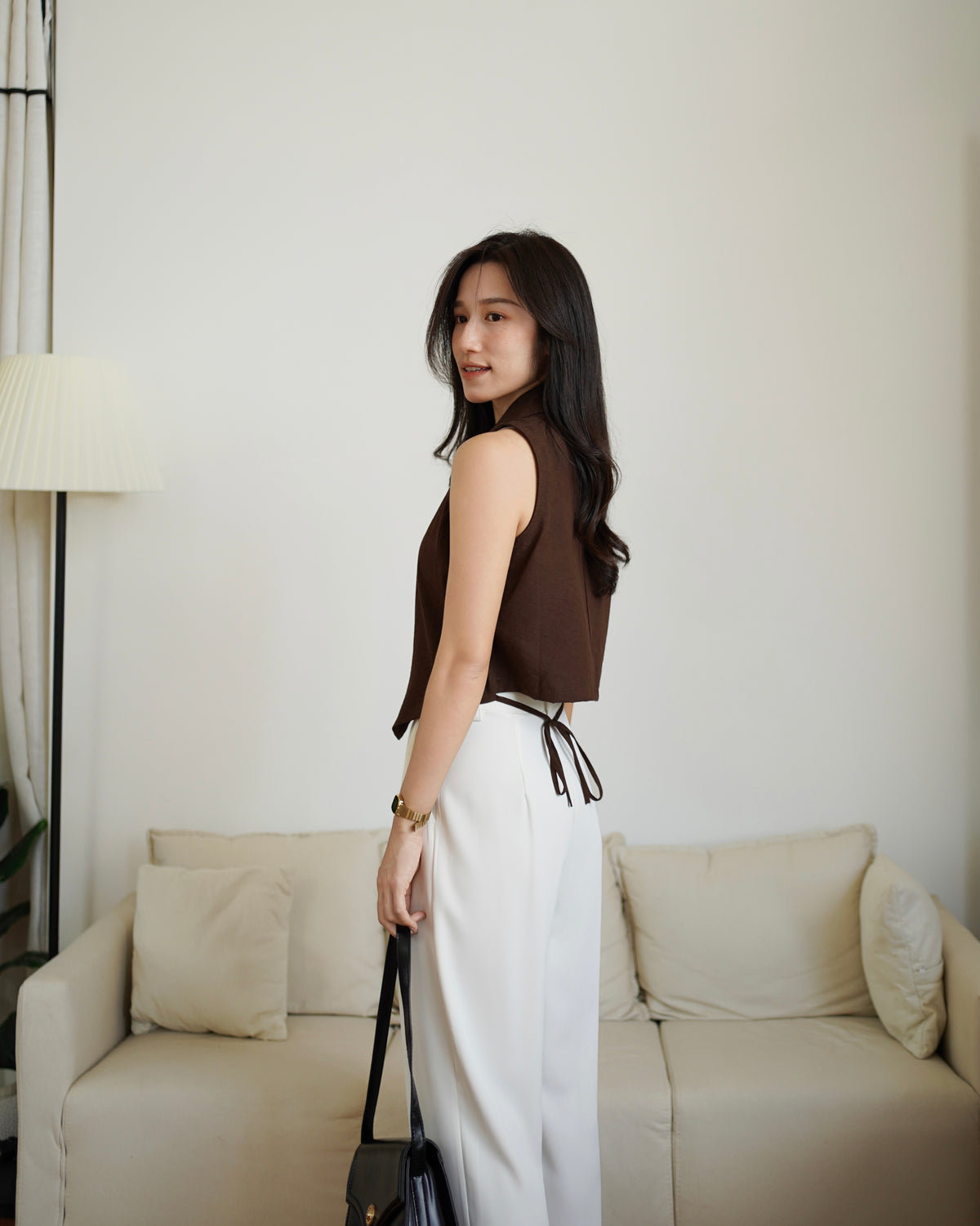 Odette Vest Top