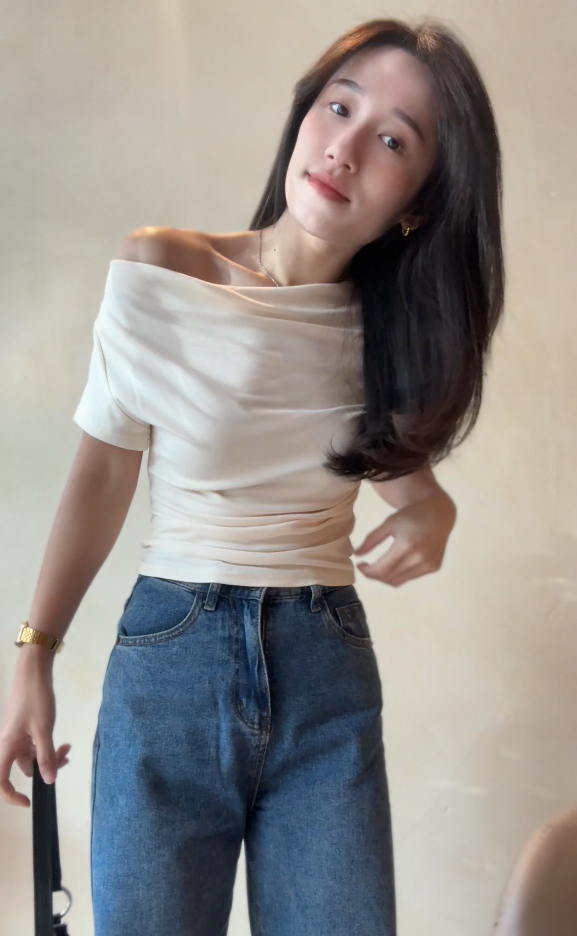 Ariel Drape Top (2 ways top)