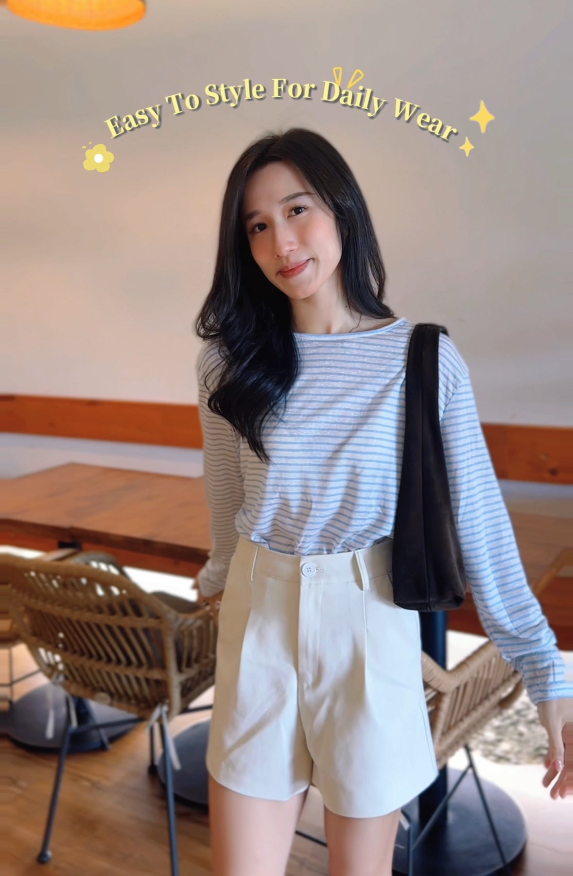 Pastel Stripe Top (2 ways top)