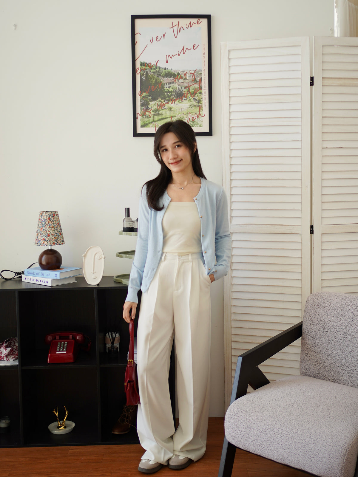 Button Knit Cardigan - LovelyMadness Clothing Malaysia