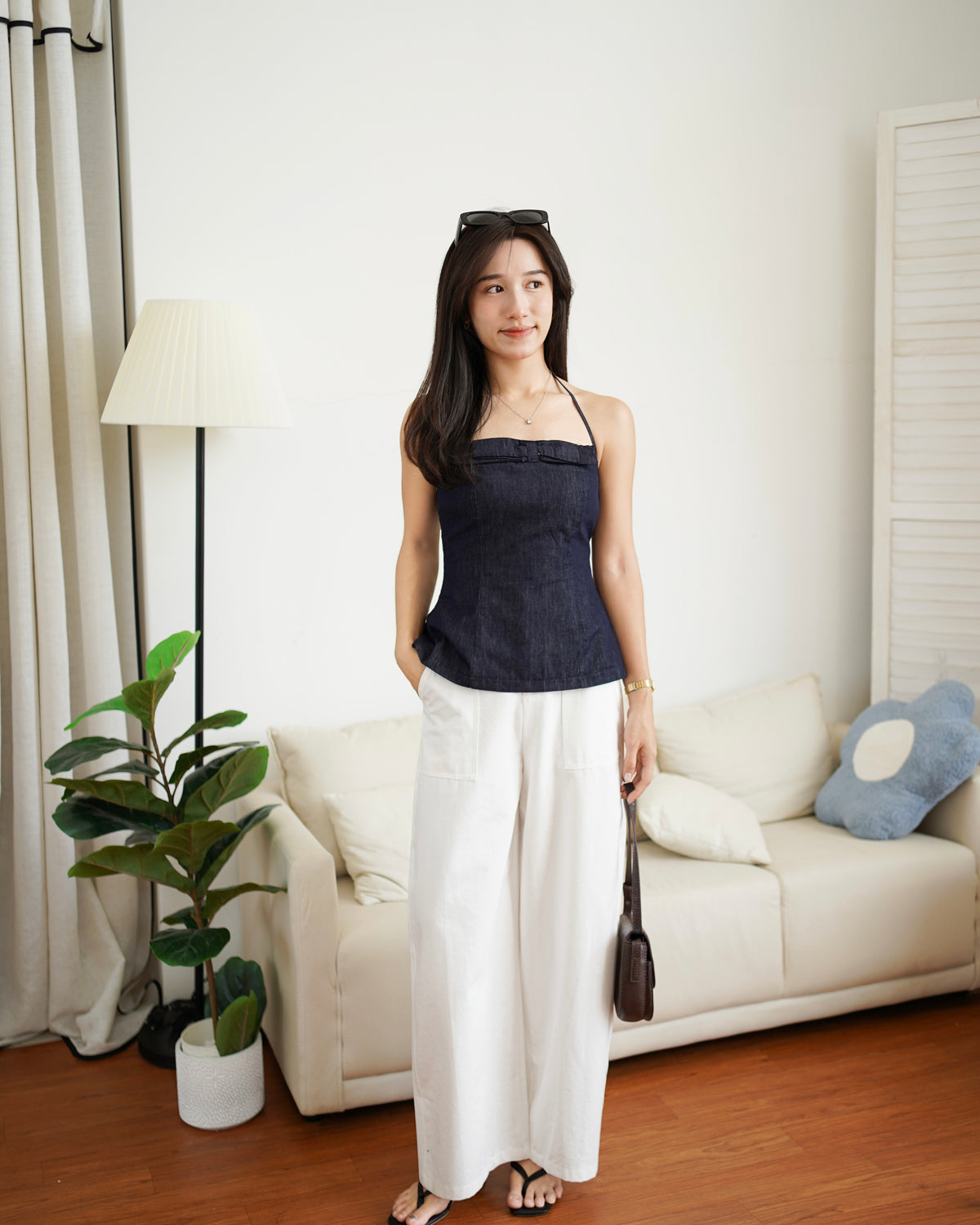 Celsey Wide Leg Trouser