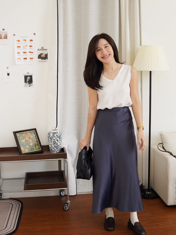 Danica Satin Mermaid Skirt