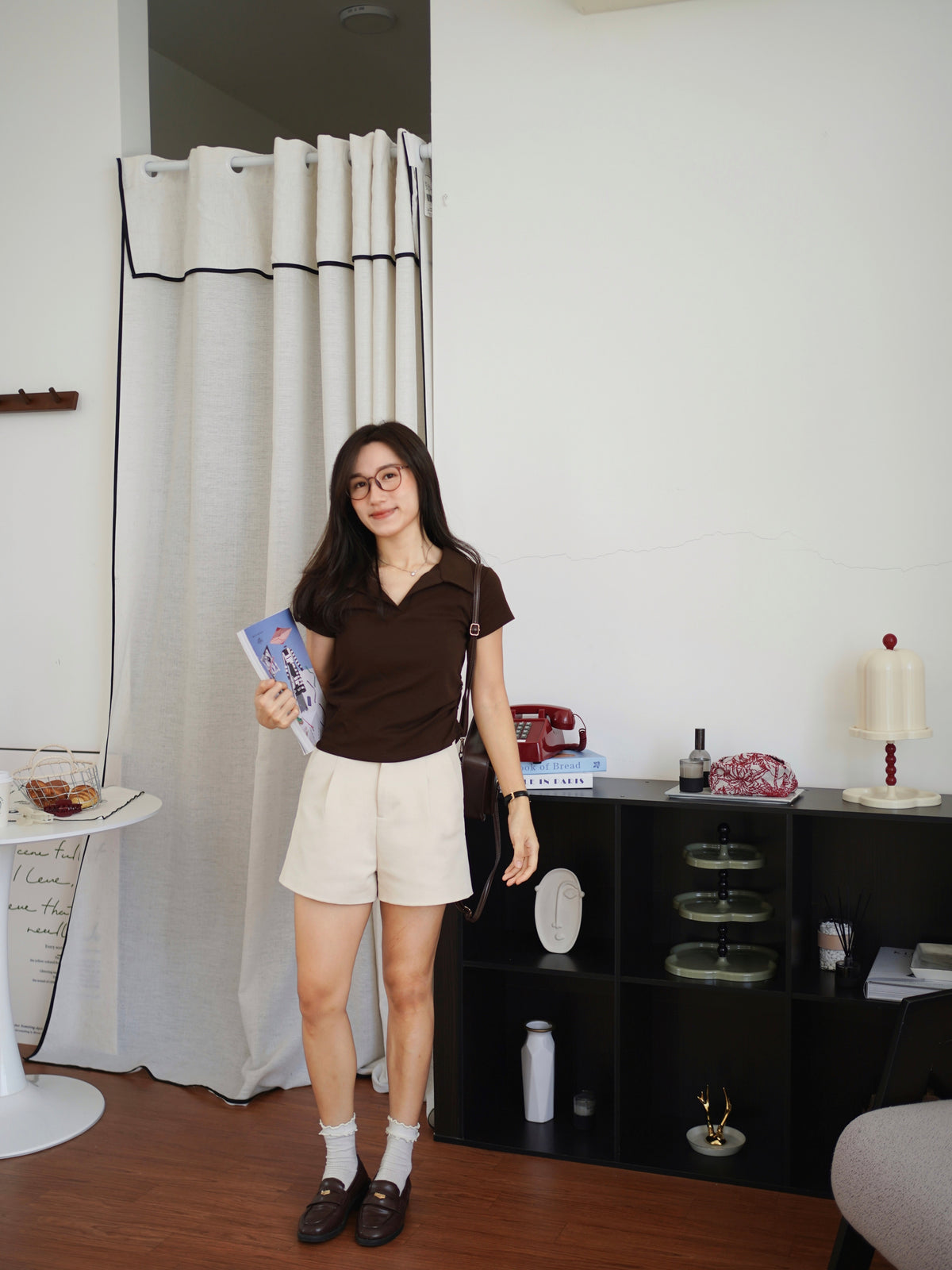 Ophelia Collar Top - LovelyMadness Clothing Malaysia