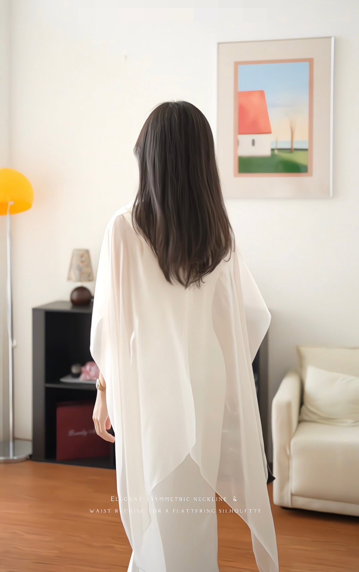 Elegant Mesh Shawl