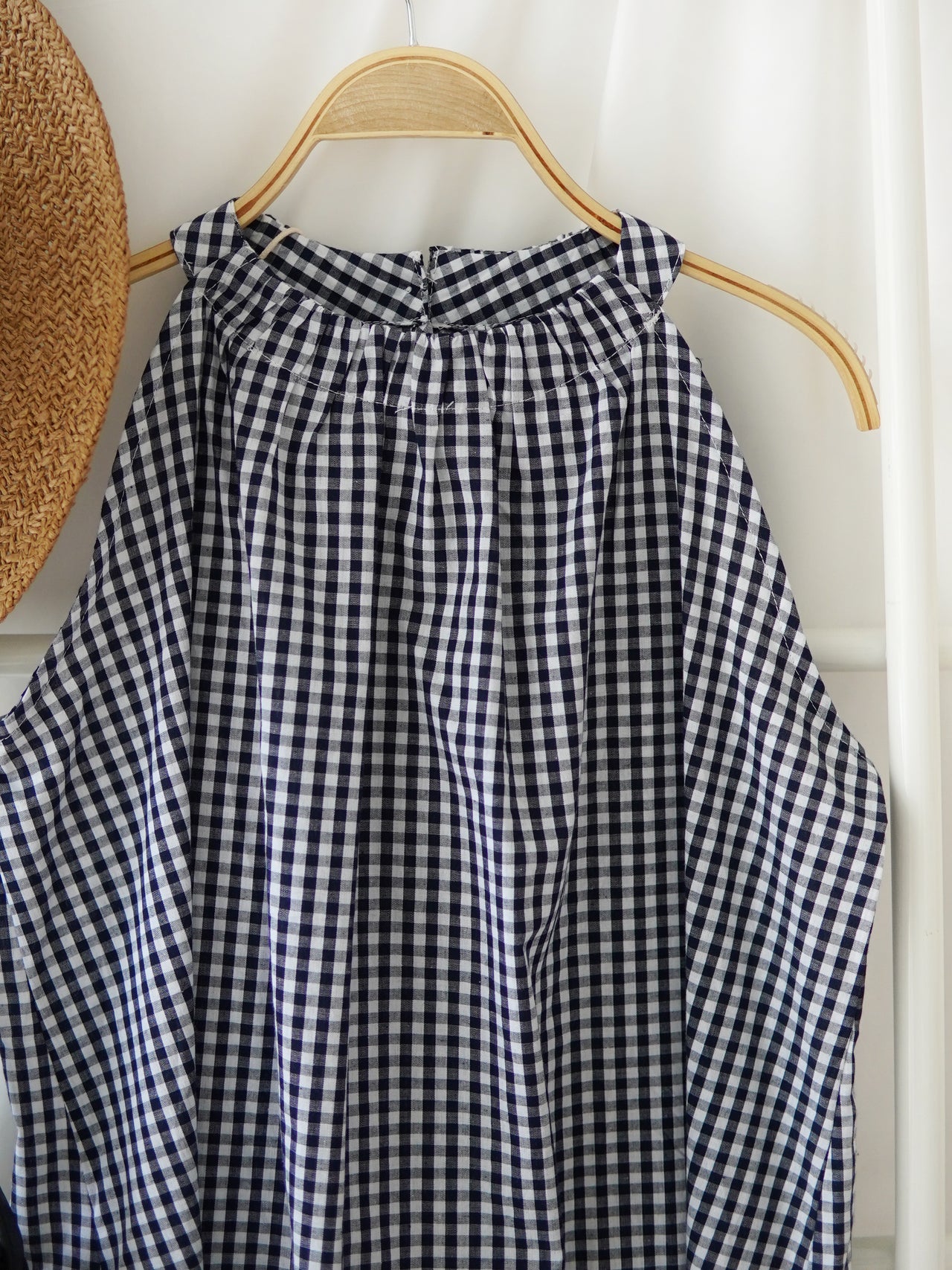 ROUEN PLAID DOLLY TOP