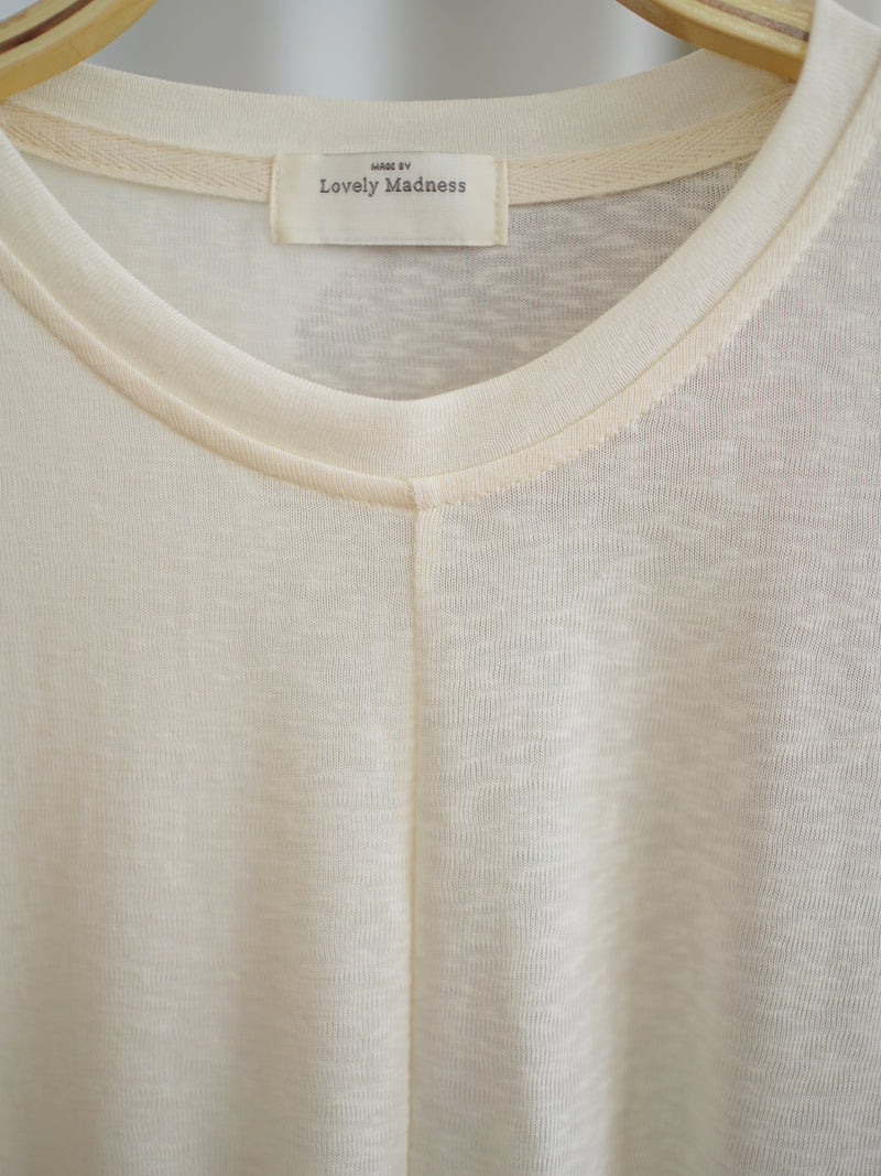 HYE-JIN Lightweight Sheer Knit
