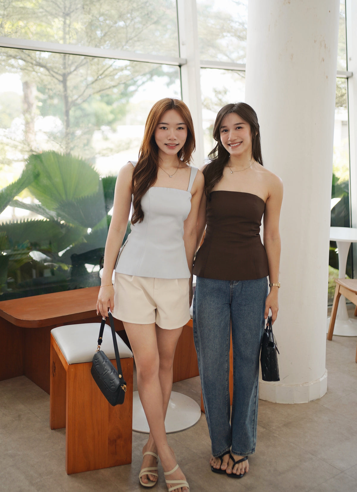 [Lm.Made] Janelle Tube Top (2 Ways Top) - LovelyMadness Clothing Malaysia