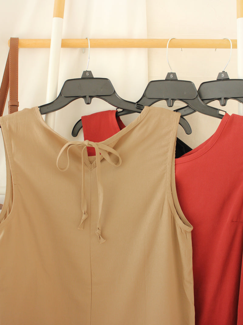 MARITA TRUFFLE ALINED DRESS (Including White Tee)