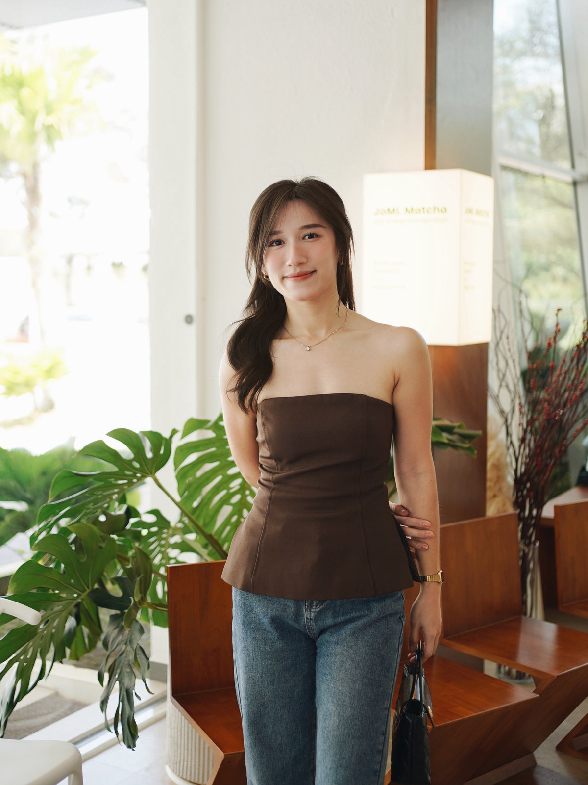 [Lm.Made] Janelle Tube Top (2 Ways Top) - LovelyMadness Clothing Malaysia