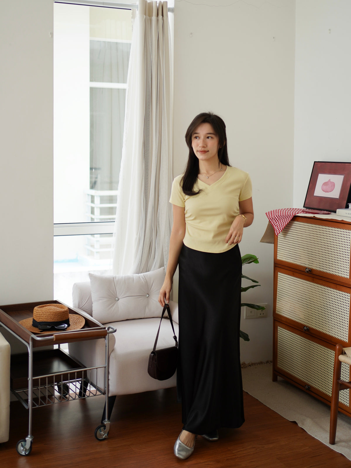 Alice Ruched Top - LovelyMadness Clothing Malaysia