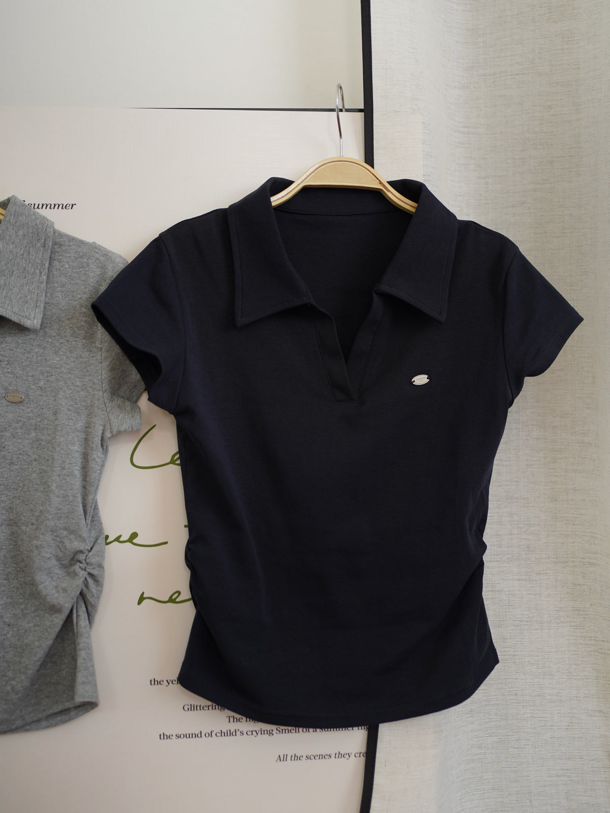 Polo Collar Top - LovelyMadness Clothing Malaysia