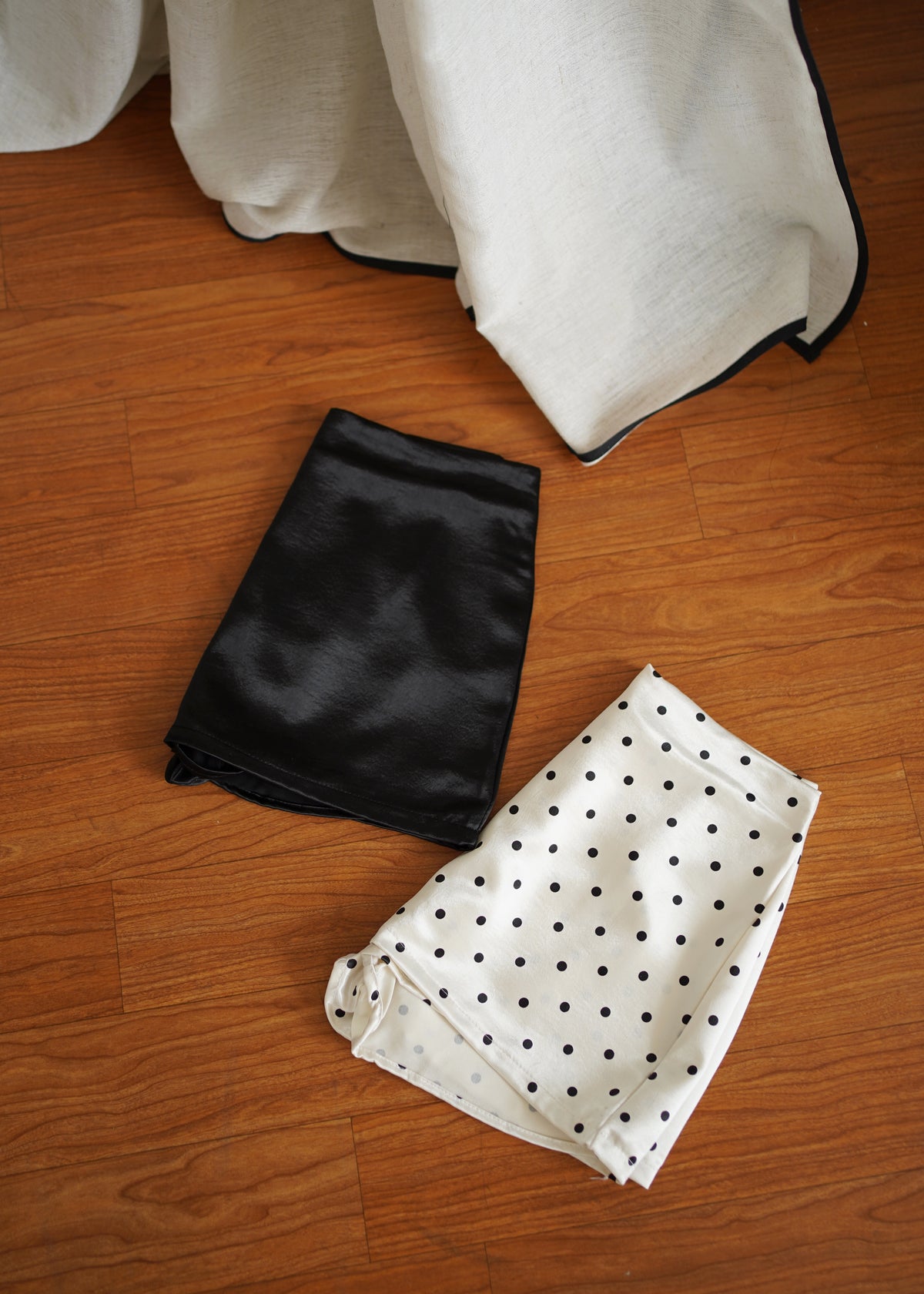 Georgina Satin Skort