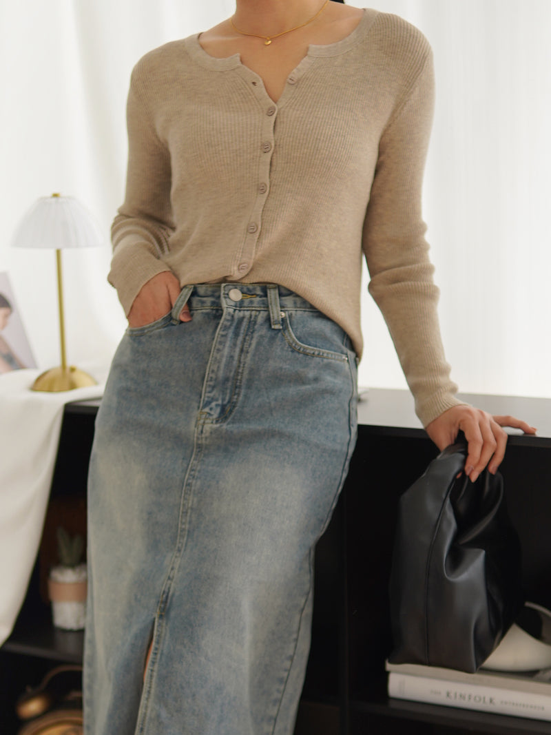 [LM.made] Charlotte Rib Cardi