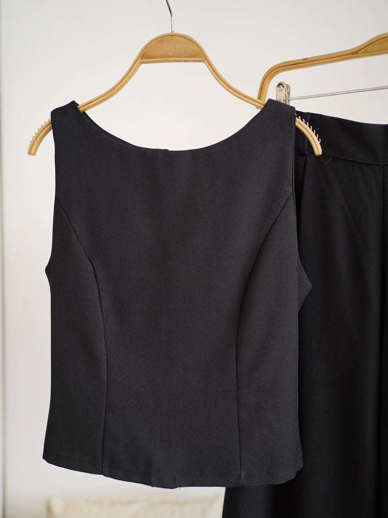 Black co-ord set