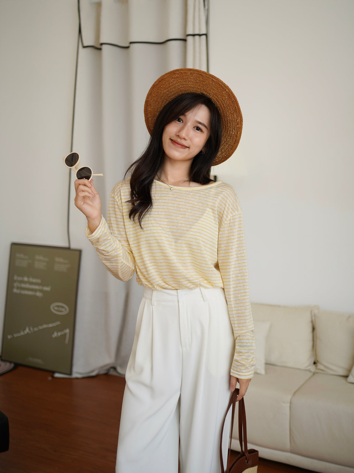 Pastel Stripe Top (2 ways top)