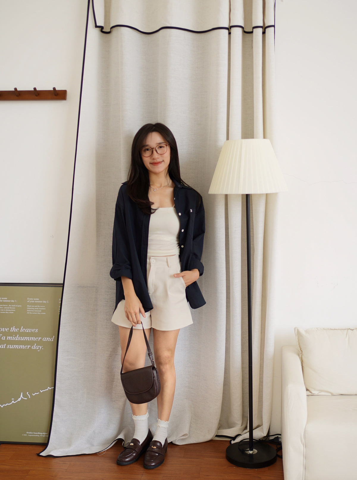 B Relax Button Shirt