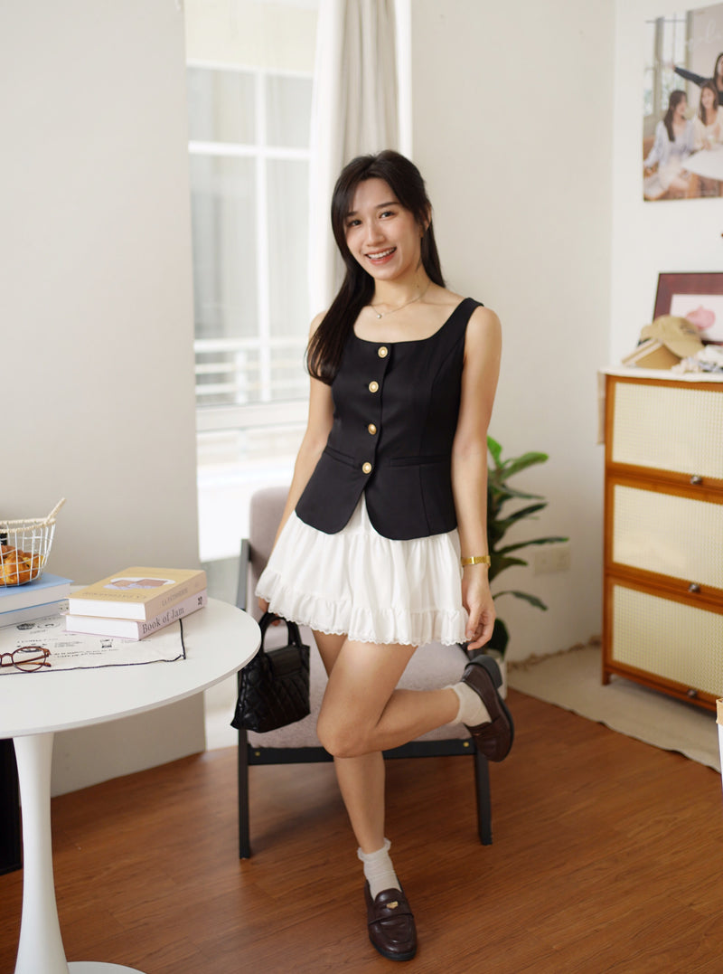 Lace Eyelet Skirt (with inner pant)