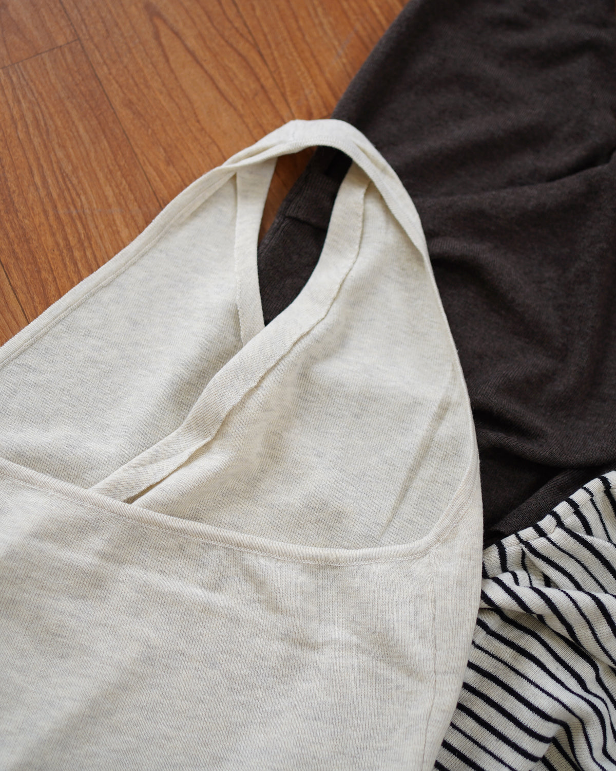 Elodie Knit Halter V Top
