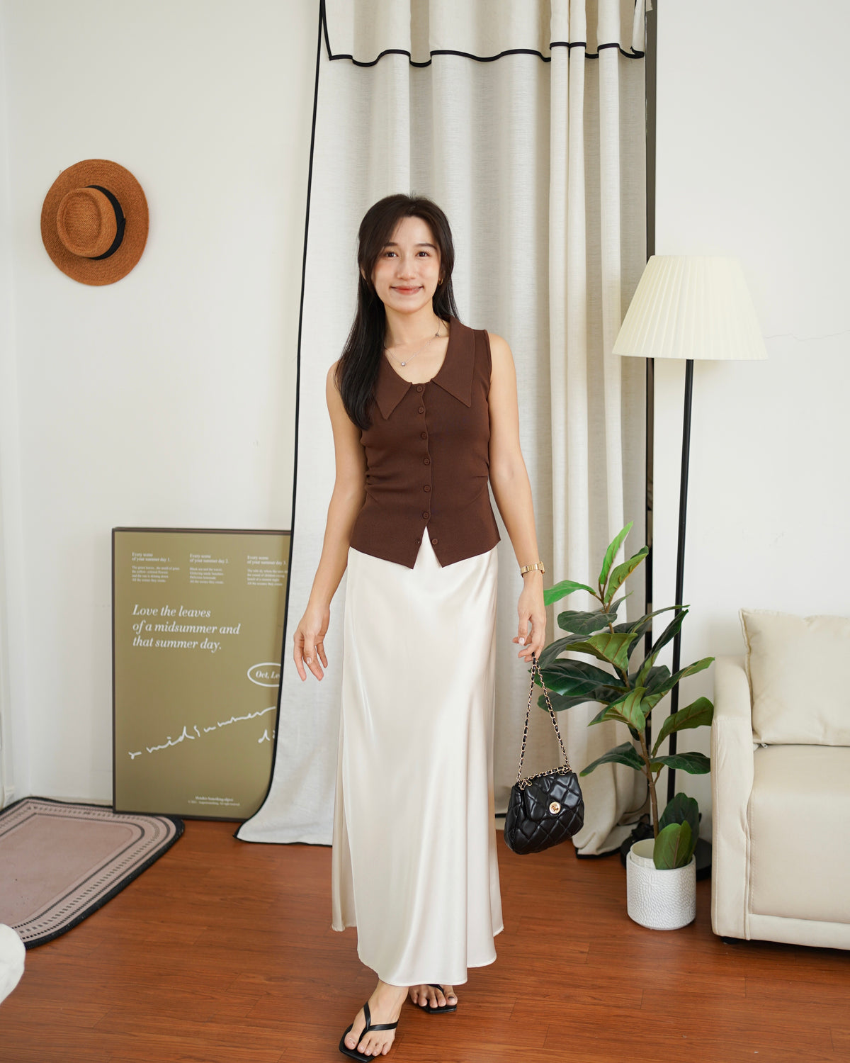 Amber Vest Top