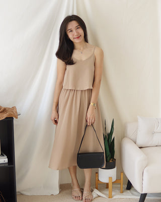 VIOLA KHAKI DRESS