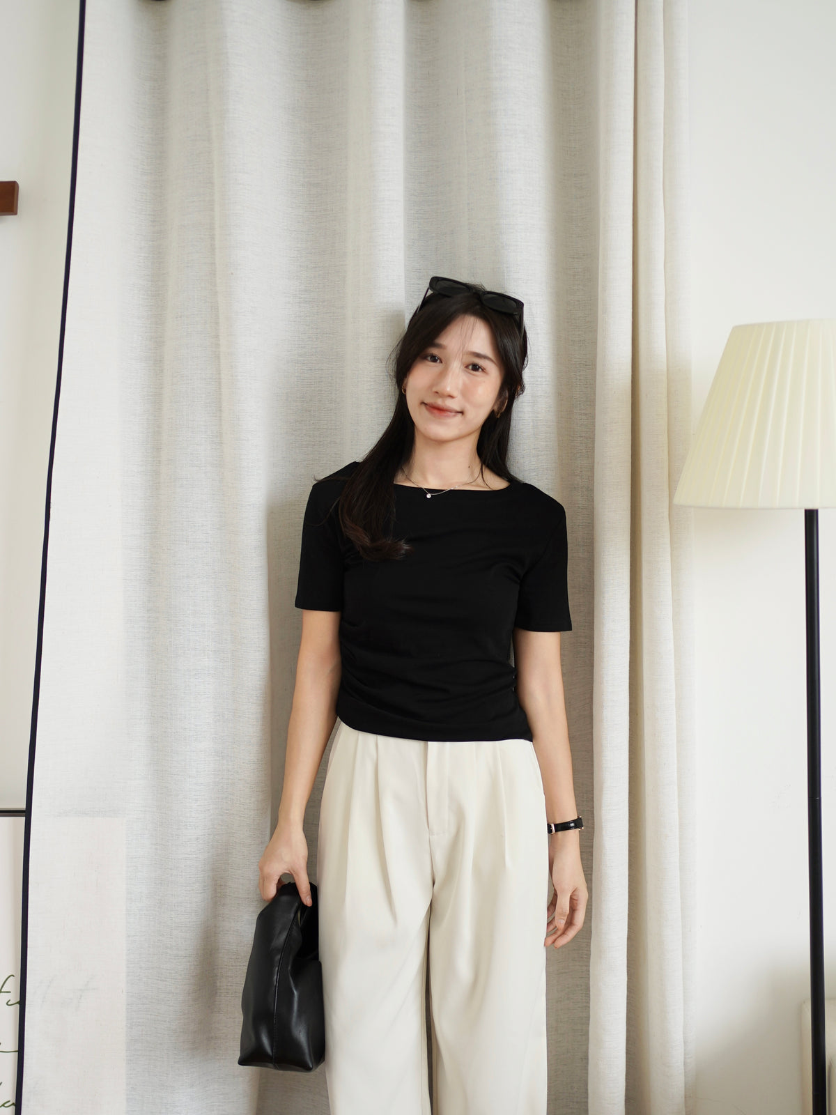 Serena Ruched Top - LovelyMadness Clothing Malaysia