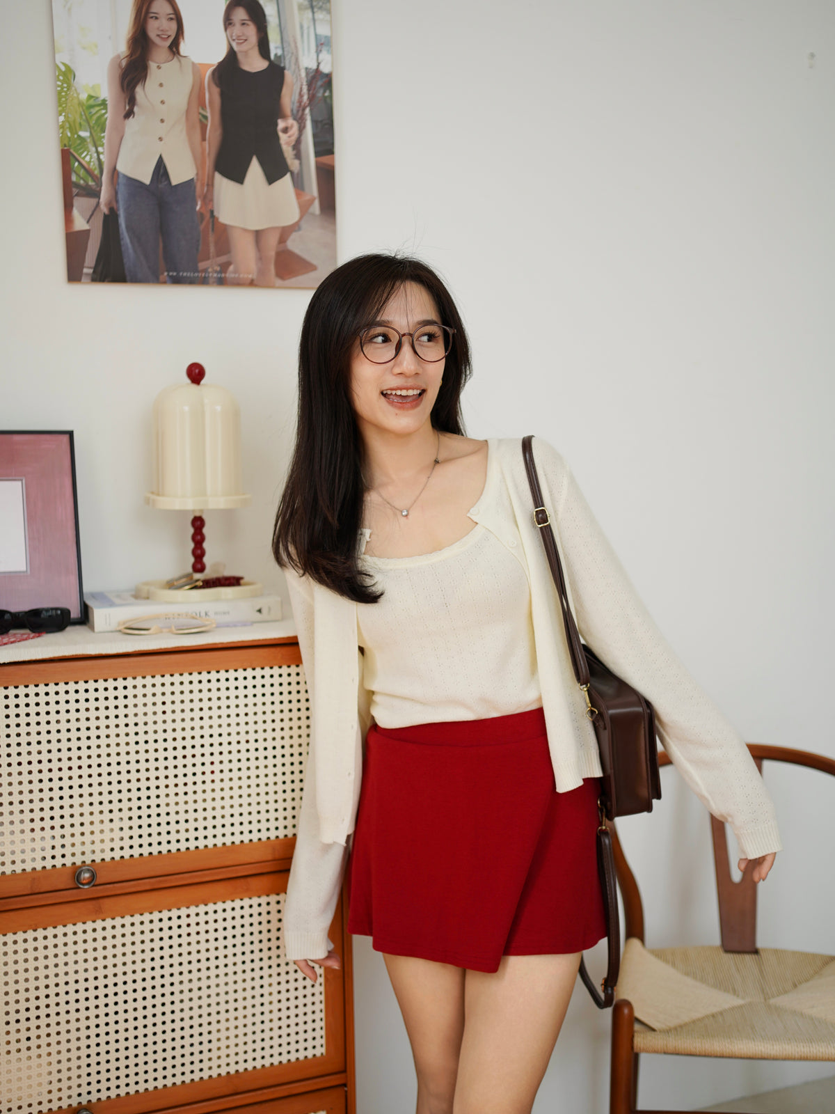 Harper Crochet Knit Tank Set