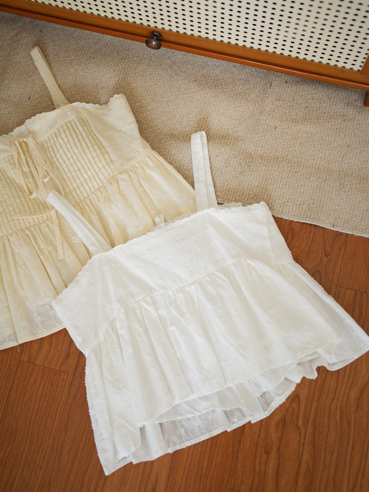 Genevieve Crochet Eyelet Top - LovelyMadness Clothing Malaysia
