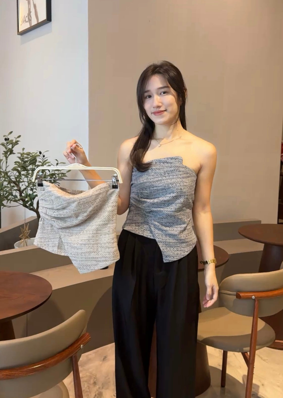 Wendy’s Ruched Tube Top