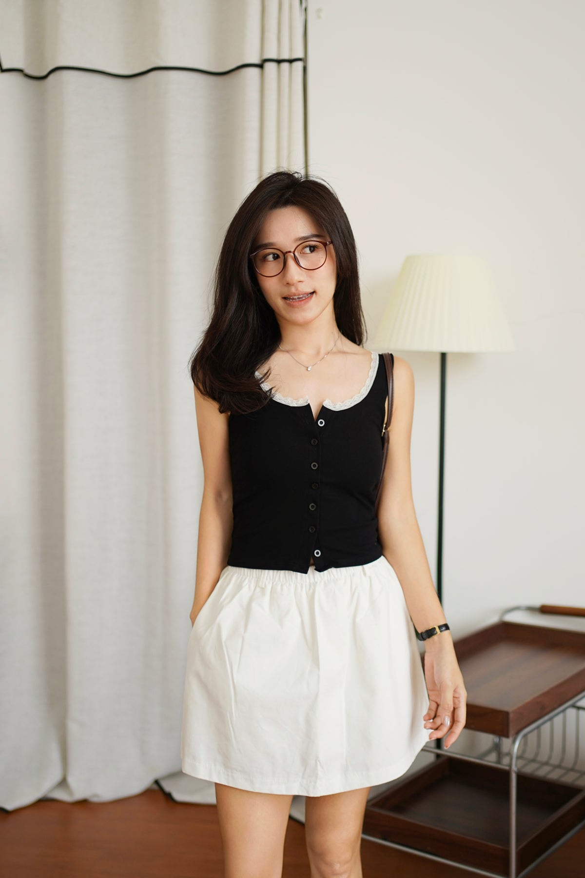 Kara Lace Padded Top