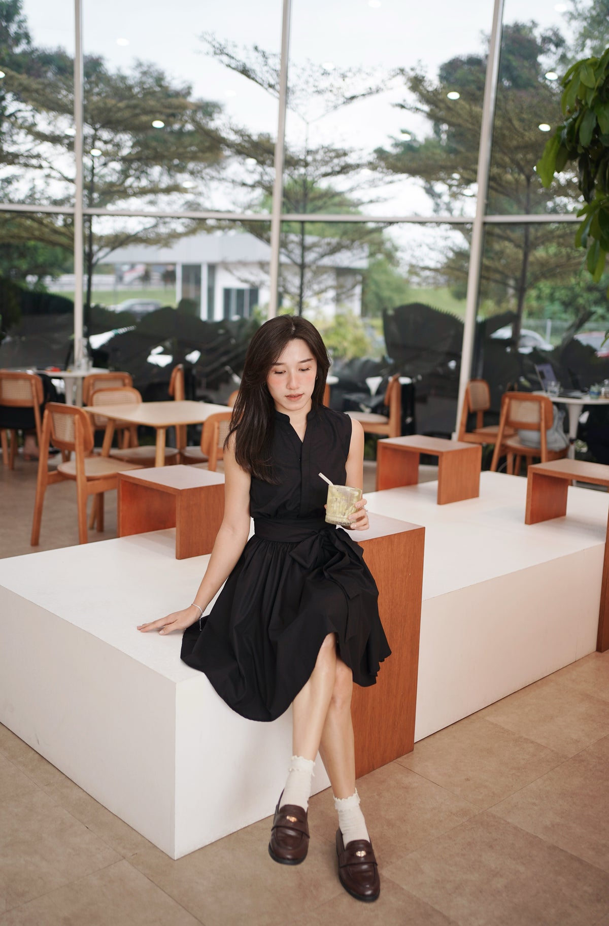 [Lm.Made] Isabella Flare Dress (strap can be tied at the front or back)