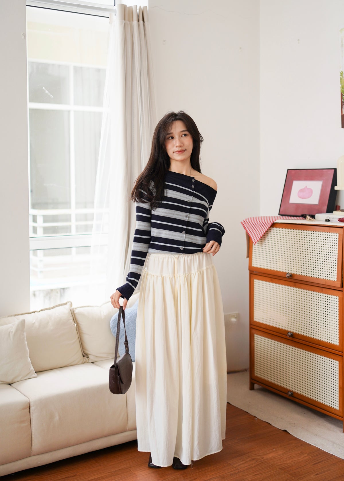 Terra Stripe Knit Top
