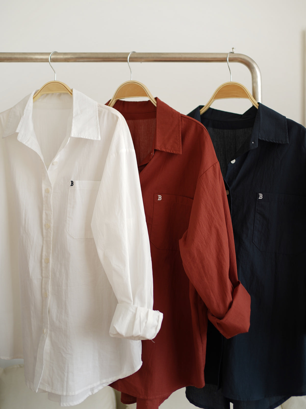 B Relax Button Shirt