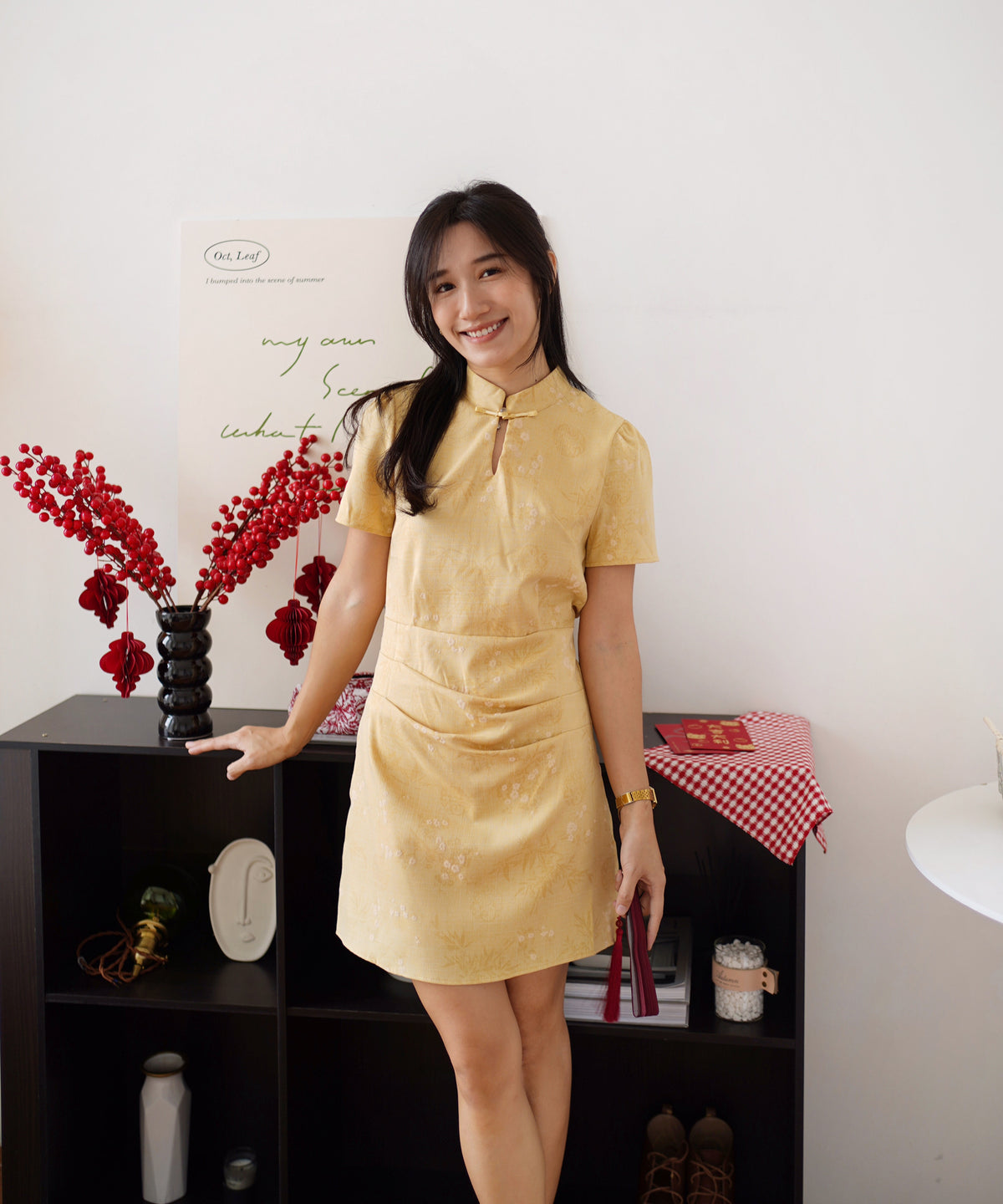 Daisy Cheongsam Dress
