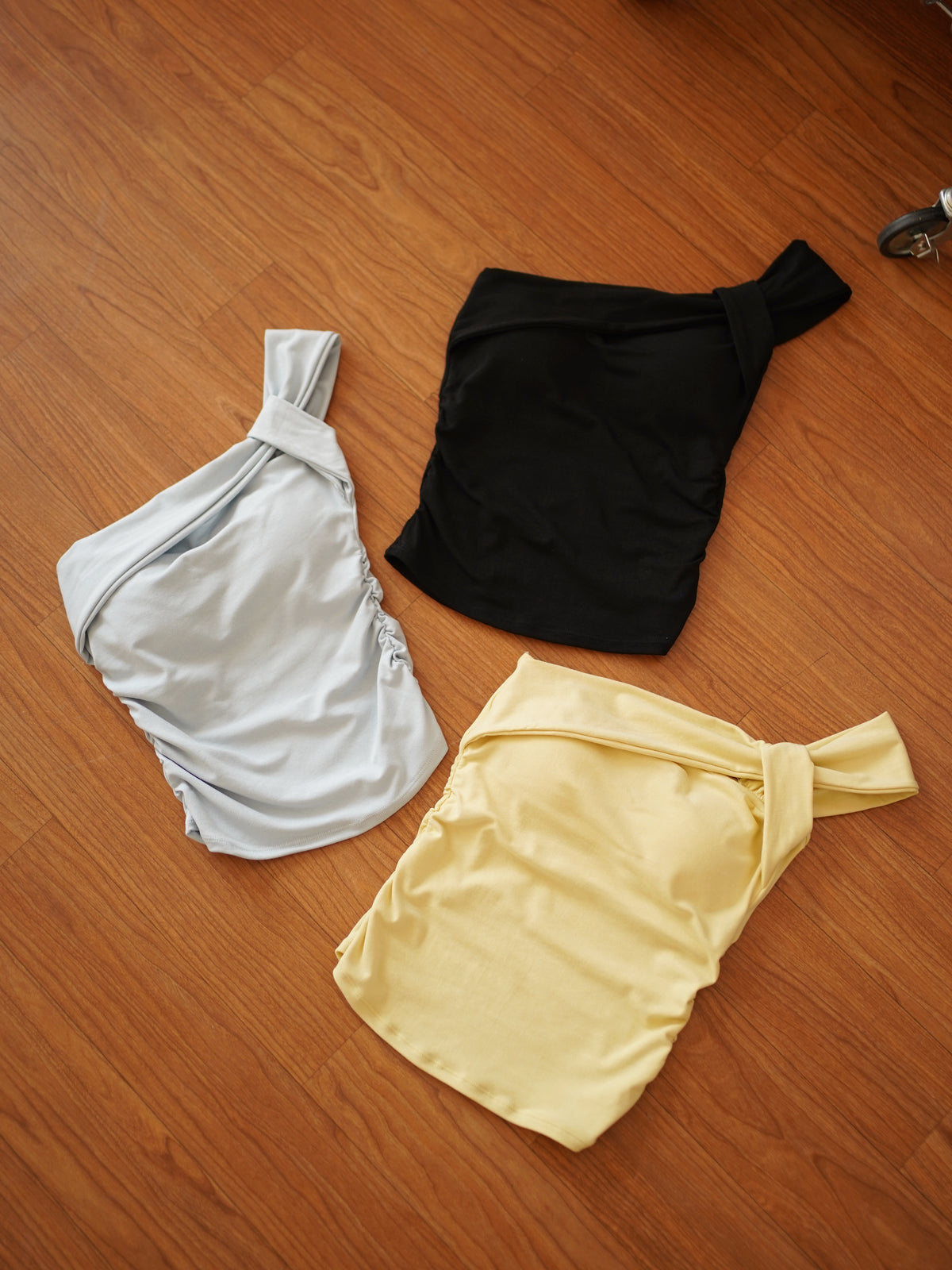 Anisa Twisted Padded Top