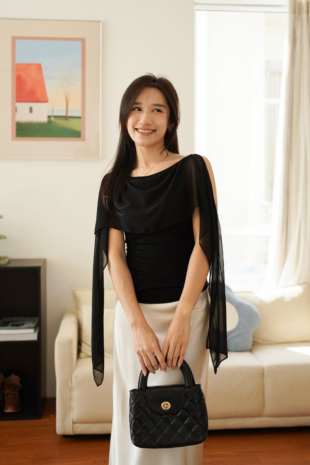 Hannah Drape Top