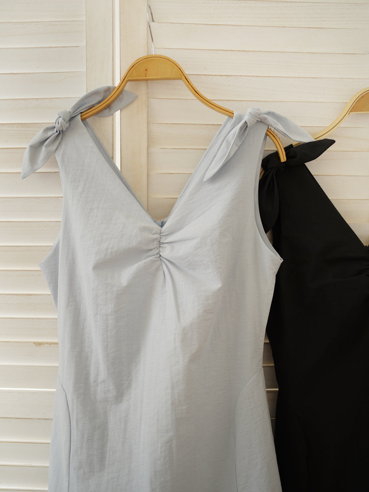 Laura Ribbon V Dress - LovelyMadness Clothing Malaysia
