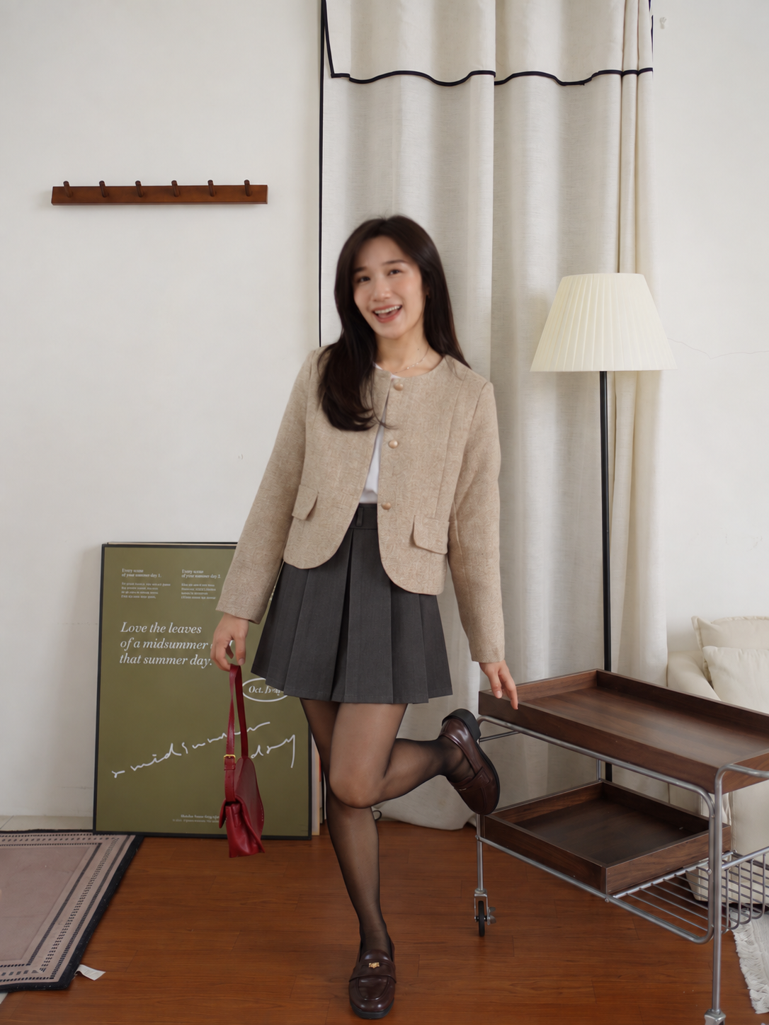Janice Pleated Skirt