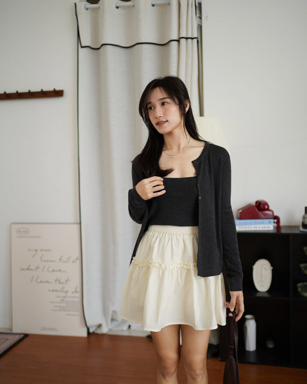Cassandra Ruffle Skirt - LovelyMadness Clothing Malaysia