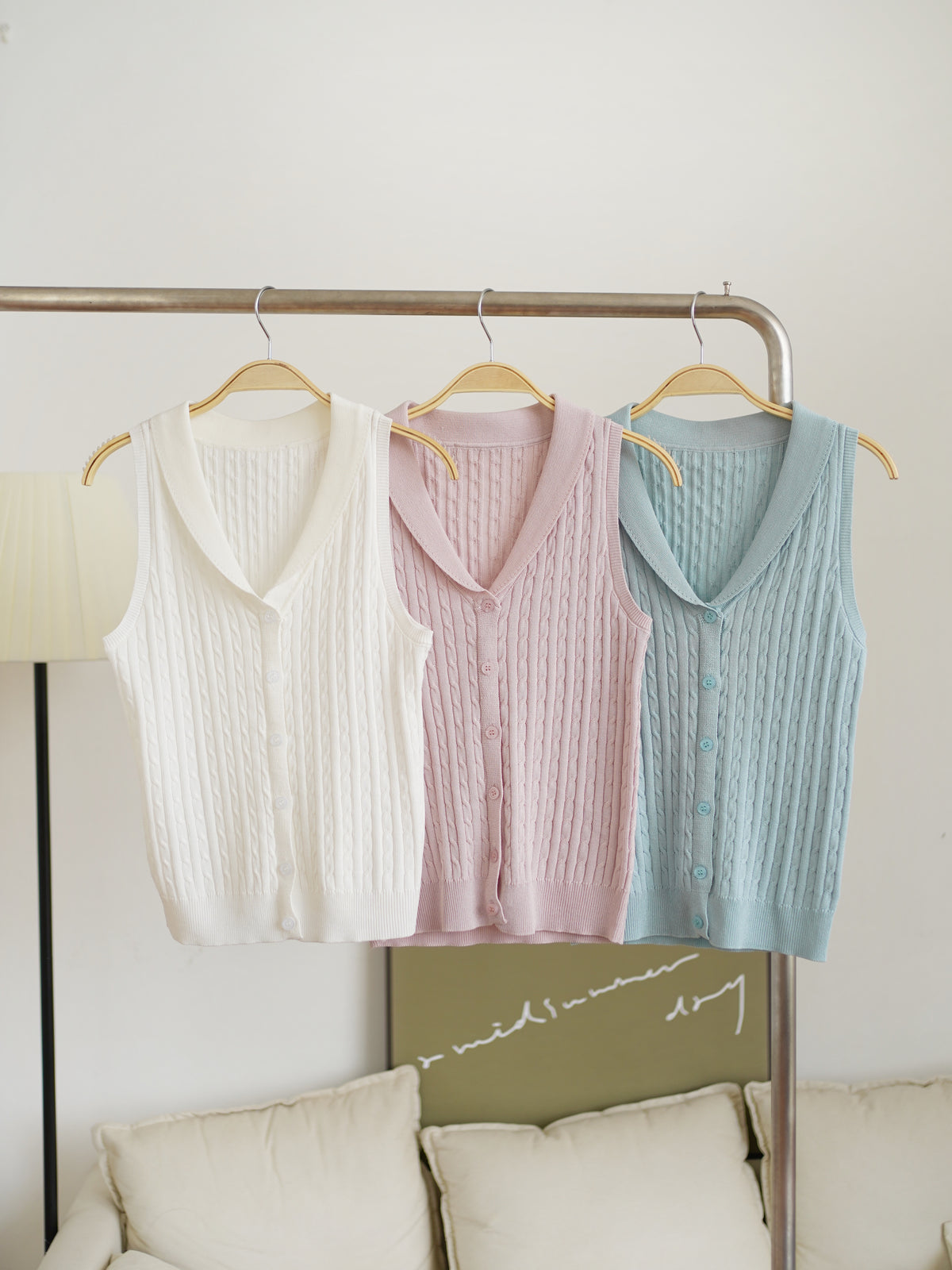 Queena Knit Twisted Top - LovelyMadness Clothing Malaysia