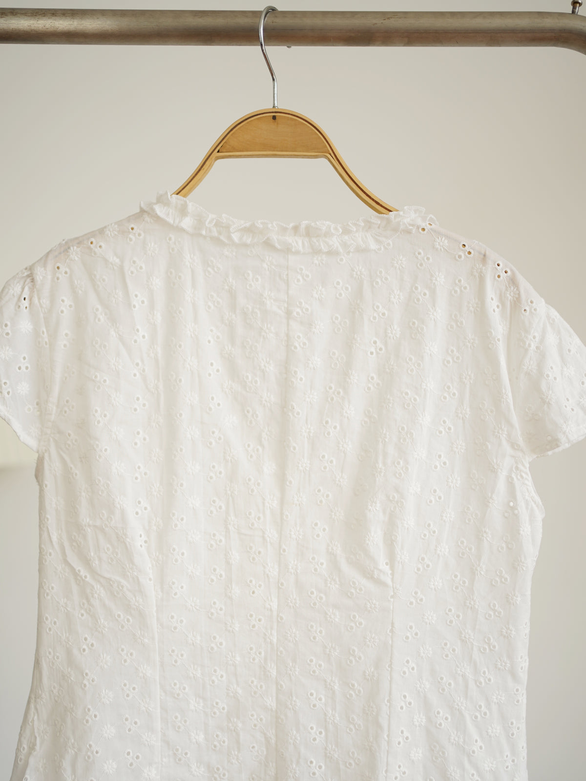 Lovey Crochet Ribbon Top - LovelyMadness Clothing Malaysia