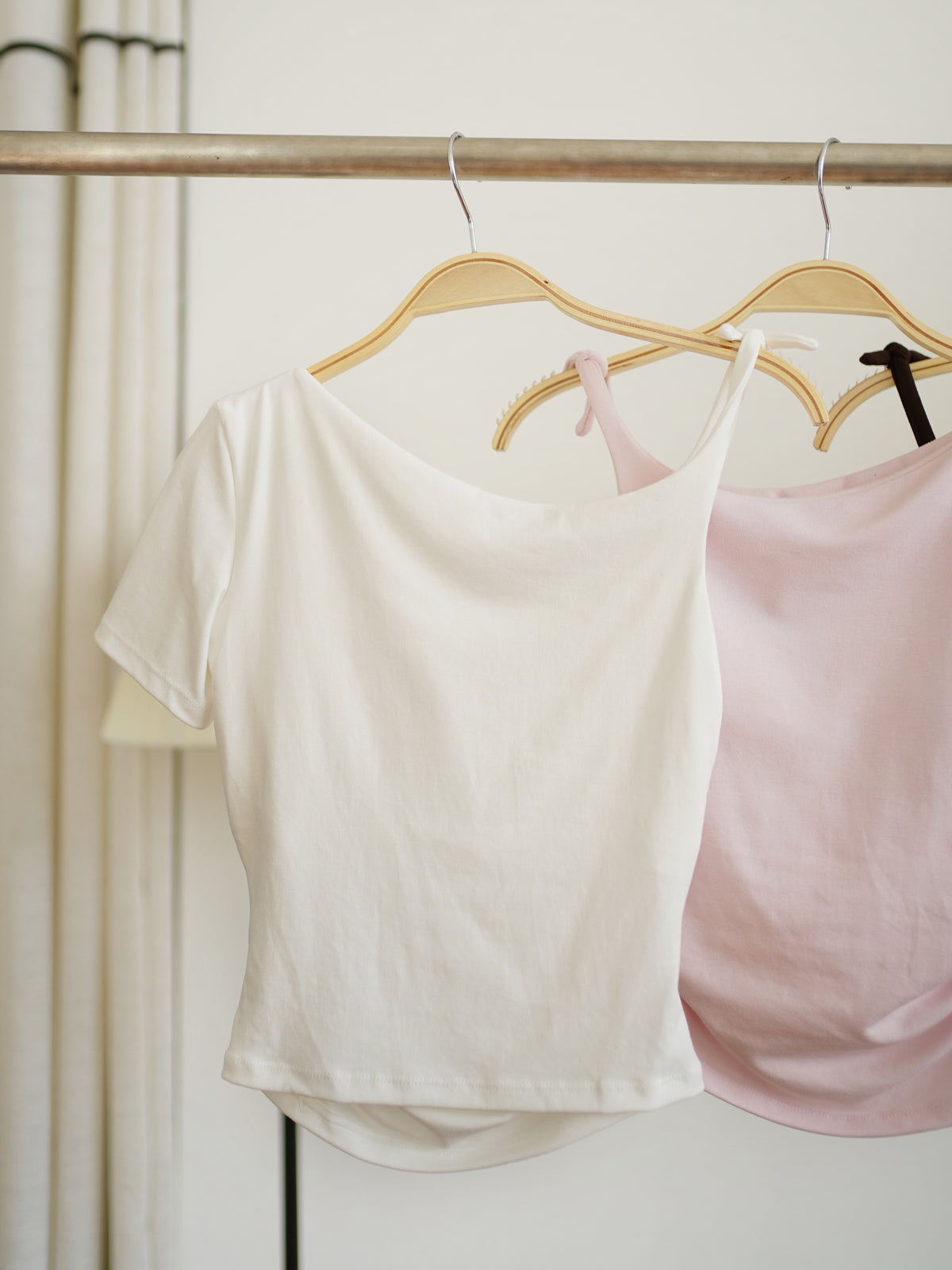 Moniss Oblique Padded Top - LovelyMadness Clothing Malaysia