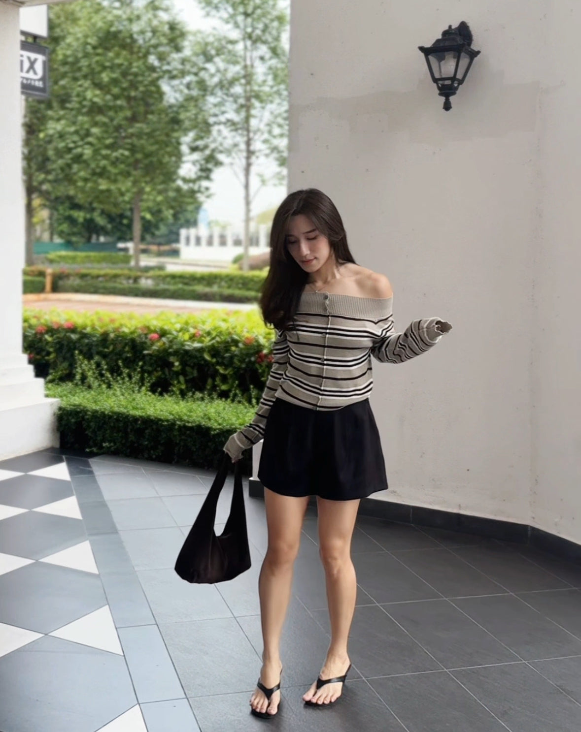 Terra Stripe Knit Top