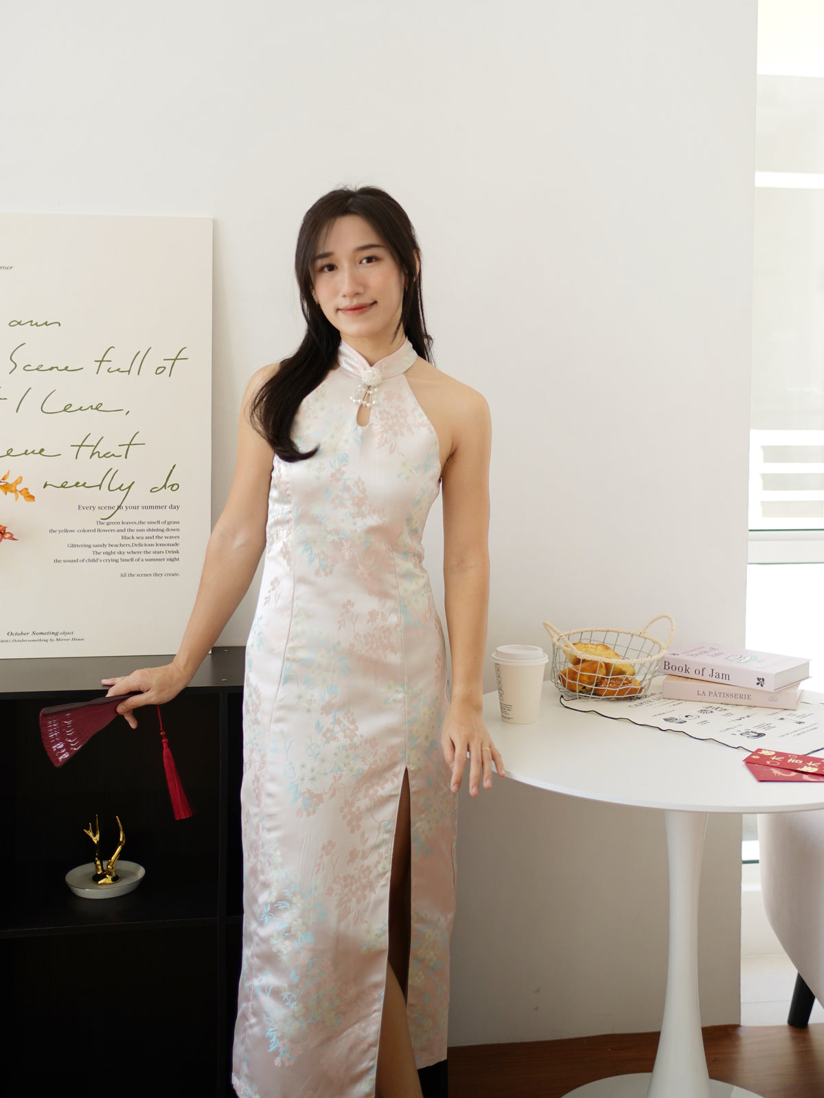 Soft Bloom Cheongsam