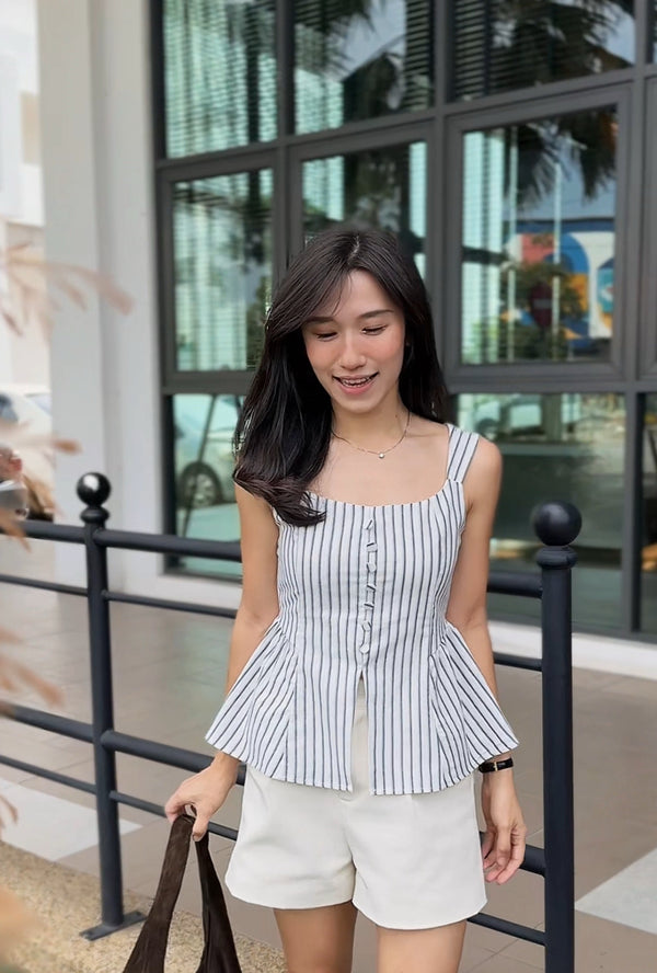 BETHANY PEPLUM TOP - LovelyMadness Clothing Malaysia