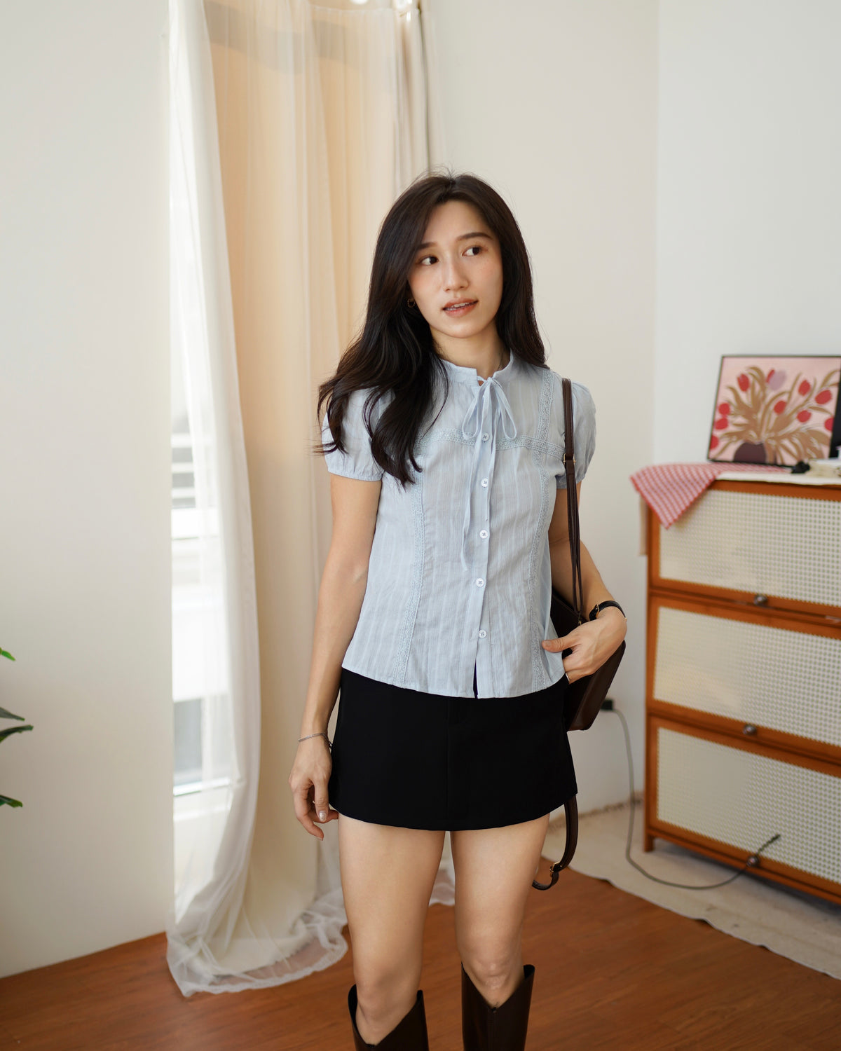 Quincy Crochet Top