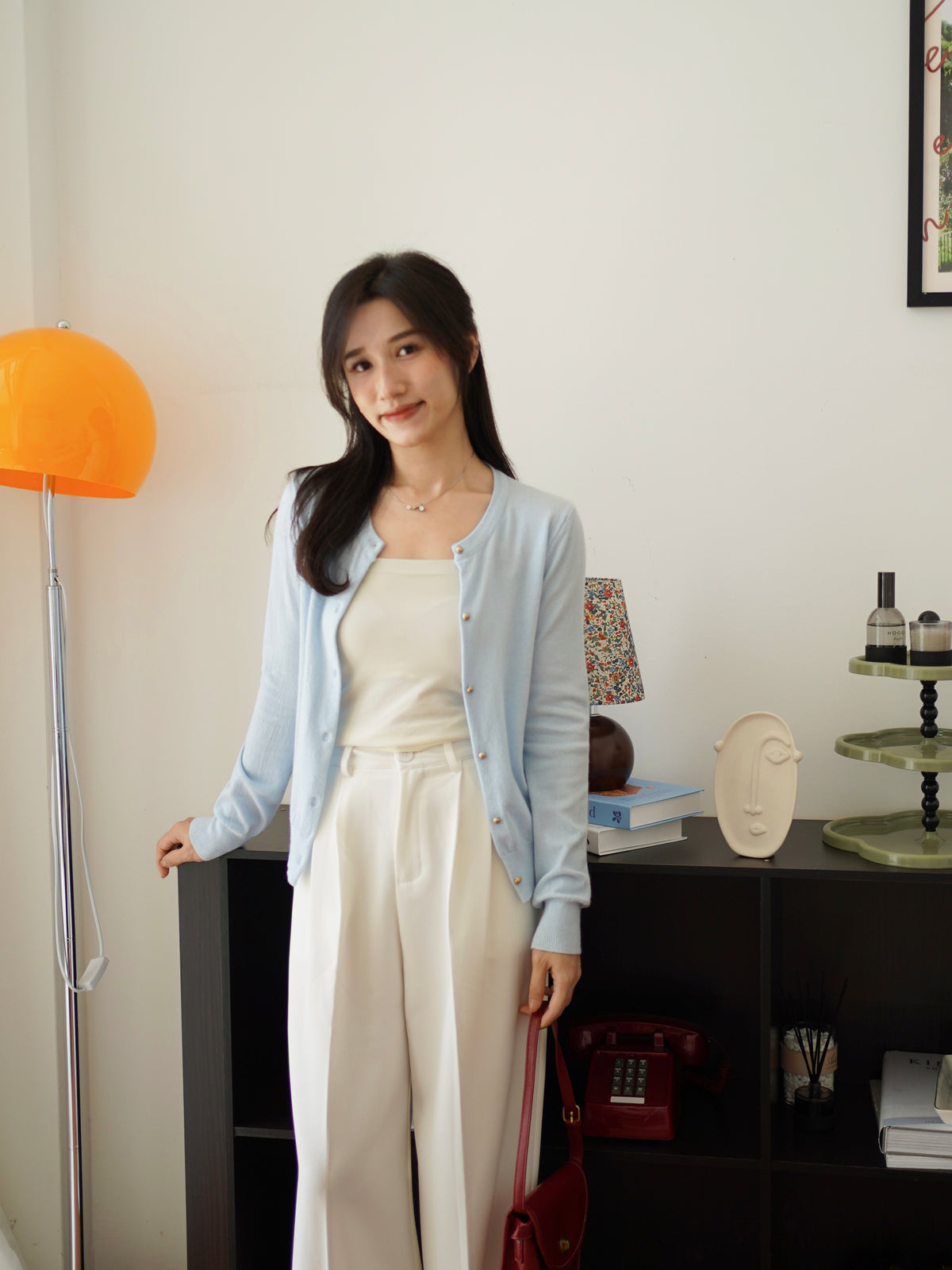 Button Knit Cardigan - LovelyMadness Clothing Malaysia