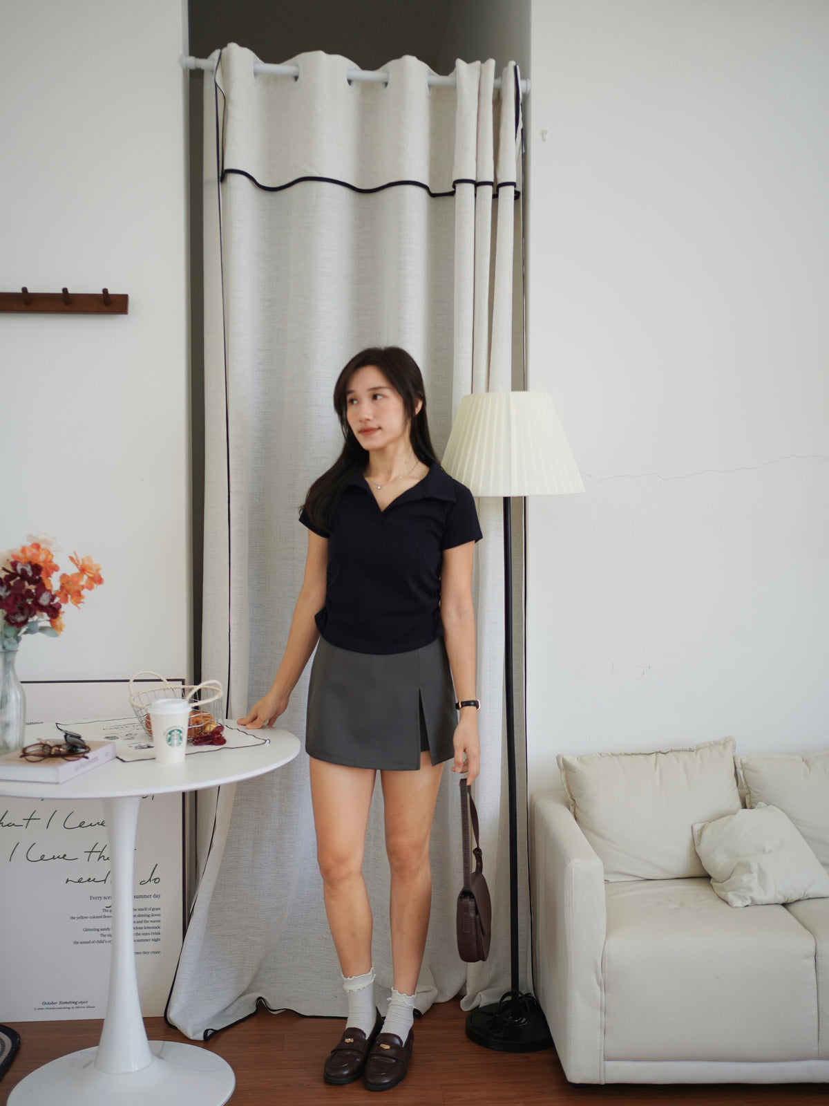 Ophelia Collar Top - LovelyMadness Clothing Malaysia