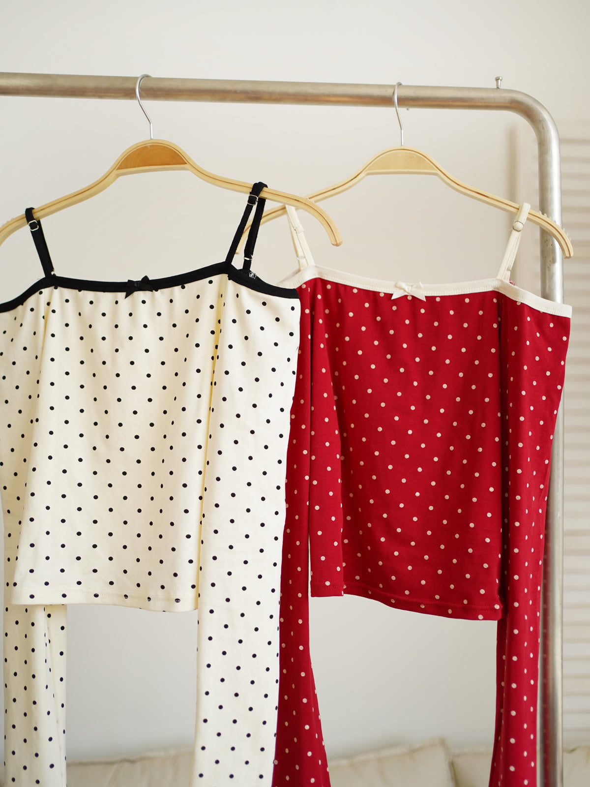 Polka Dot Long Sleeve Top - LovelyMadness Clothing Malaysia